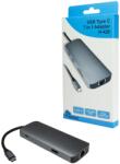 Inter-Tech Docking Station Inter-Tech Argus H-428, Grey (88885665)