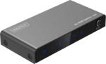 ASSMANN DS-55336, HDMI сплитер, 1x2, 4K UHD, 60Hz, HDCP 2.2, 18 Gbps, EDID, 5W, 36 Bit, HDR, черен (DS-55336)