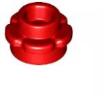 LEGO® 24866c5 - LEGO piros lap 1 x 1 méretű, virág 5 szirommal (24866c5)