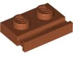 LEGO® 32028c68 - LEGO sötét narancssárga lap 1 x 2 méretű, hosszanti sínnel (32028c68)