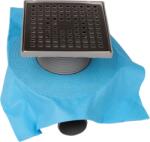 Evotools Sifon Pardoseala Patrat cu Inaltator si Membrana Hidroizolatie EvoSanitary (683913)