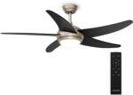 Klarstein Ventilator de tavan Bolero cu lumină | 132 cm | 35 W | Funcționare silențioasă | Lemn () - klarstein - 638,35 RON
