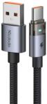 Mcdodo Cablu Date si Incarcare USB-A - USB-C McDodo CA-6890, 66W, 1.2m (Negru)