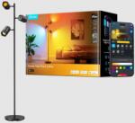 Govee Tree Floor Lamp H60B2311 okos RGBWWIC állólámpa, 3 függetlenül vezérelhető fényszár, 2700K-6500K, Wi-Fi 2.4GHz, Bluetooth, hangvezérlés, Alexa, Google Assistant, Matter, G energiaosztály (H60B2311)