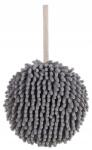  Törülköző szett, szürke, 18cm, speciális kialakítású, öntapadós tartóval