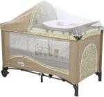 Mappy Összecsukható gyermekágy, 2 szint, Pelenkázó, Jétékív, Bézs