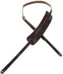 Levy's Holly Deluxe Dark Brown Curea de chitară (M25-DBR)