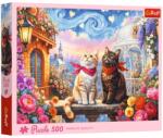 Trefl Szerelmes cicák Premium Quality 500 db-os puzzle - Trefl (37553) - jatekshop