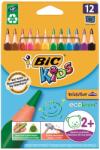 BIC Színes ceruza BIC Kids Evolution háromszögletű környezetbarát 12 darabos készlet 82973511 (82973511)
