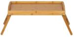 M Deco Összecsukható tálalótálca reggelihez vagy uzsonnához, bambusz, 50x30x22 cm, M Deco (House-785)