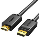 UGREEN DP101 DisplayPort - HDMI Cable FullHD 2m (Black) (10202)