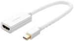 UGREEN MD112 Mini DisplayPort-HDMI adapter/kábel, 1080p, 20cm (fehér) (10460) - boxon