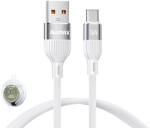 REMAX Cablu de date cu incarcare rapida REMAX RC-C136, USB-A la USB-C, 1 metru, 3A, alb (RCC136AC) - pcone