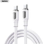 REMAX Cablu de date cu incarcare rapida REMAX RC-C111, USB-C la USB-C, 1 metru, 60W, alb (RCC111CC) - pcone