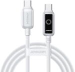 JOYROOM S-A55 StarFlight 100W USB-C - USB-C Cable 1.2m - White (S-A55 C-C 100W 1.2 white) - pcone