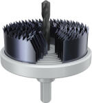 Bosch 7 részes fa és gipszkarton körkivágó-készlet befogótüskével 26/32/39/45/51/58/64x18.5 mm (2608594507)