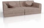 Juskys Canapea pentru copii Kayo 150x75x50 cm - roz