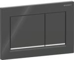 Geberit Omega 30 nyomólap 2 mennyiséges öblítéshez, fekete, fényes króm (GE-115.080.KM.1)