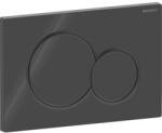 Geberit Sigma 01 nyomólap 2 mennyiséges öblítéshez, fekete (GE-115.770.DW.5)