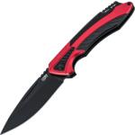 CJH Herbertz CJH pocket knife, black/red