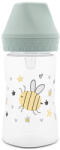 MyFRIEND Бебешко шише с широко гърло Lorelli - My Friend, 250 ml, Iceberg Green (10200840006)