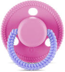 Baby Care Силиконова залъгалка с капаче Lorelli - Baby Care, Circle, 0 m+, Pink (10220750002)