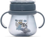 MyFRIEND Чаша с дръжки и сламка Lorelli - My Friend, 250 ml, Cameo Blue (10200860004)