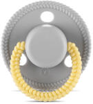 Baby Care Силиконова залъгалка с капаче Lorelli - Baby Care, Circle, 0 m+, Grey (10220750003)