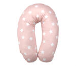 Lorelli Възглавница за кърмене Lorelli - Звезди, 190 cm, Pale Blush (20810063502) - kindermarket