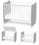 Lorelli Бебешко легло Lorelli Premium - Stars, 60 x 120 сm, White & Stone Grey (10150610041A)