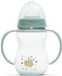 MyFRIEND Бебешко шише с дръжки Lorelli - My Friend, 250 ml, Iceberg Green (10200320006)
