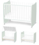 Lorelli Бебешко легло Lorelli Premium - Stars, 60 x 120 сm, White & Milky Green (10150610040A)