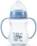 MyFRIEND Бебешко шише с дръжки Lorelli - My Friend, 250 ml, Airy Blue (10200320007)