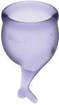  Mensturációs kehely Feel Secure menstrual cup lilla