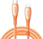 JOYROOM S-A59 Vibrant Series 30W USB-C - Lightning cable 1.2m - orange (S-A59 C-L 30W 1.2m orange)
