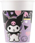  Hello Kitty Kuromi Pop Art papír pohár 8 db-os 200 ml FSC (PNN98636) - aprotalpak