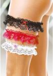 SoftLine Legényfogó fehér fehér-pink masnival - diamondsexshop