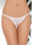SoftLine Dori Nyitott fehér bugyi. fehér - diamondsexshop