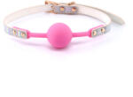 Nsnovelties Cosmo pink holografikus pántos szájpecek. Díszdobozban - diamondsexshop