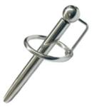  Pénisz katéter gyűrűvel makkgyűrű: 25mm - diamondsexshop
