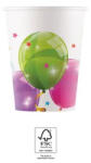  Lufis Sparkling papír pohár 8 db-os 200 ml FSC (PNN93462) - aprotalpak