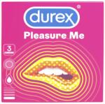 Durex Pleasure Me óvszer, szilikonos síkosítóval, 3db - diamondsexshop