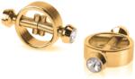 Pipedream Fetish Fantasy Gold Aranyszínű mágneses fém mellbimbó szorítók - diamondsexshop