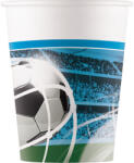  Focis Soccer Fans papír pohár 8 db-os 200 ml FSC (PNN93746) - aprotalpak