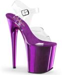 Pleaser Flamingo lila extra magas platform szandál. 37-es - diamondsexshop