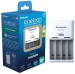 eneloop Panasonic eneloop BQ-CC51E EKO AA ceuza akku AAA mikro akku hálózati elemtöltő (Panasonic-eneloop-BQ-CC51E-EKO)