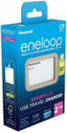 eneloop Panasonic eneloop SMARTPLUS USB Travel BQ-CC87 AA ceruza AAA mikro elem töltő (Panasonic-eneloop-BQCC87USB)