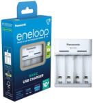 eneloop Panasonic eneloop BQ-CC61USB EKO AA ceruza akku AAA mikro akku elemtöltő (eneloop-BQ-CC61USB-EKO)