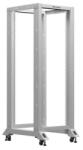 Lanberg 19" 32U 600x800 szabadon álló rack keret, szürke (OR01-6832-S) - xupe
