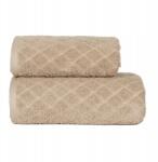 Markizeta Home Fürdőlepedő 70x140 cm Pamut Sötétbézs Oliwier (Ręcznik 100% Bawełna)